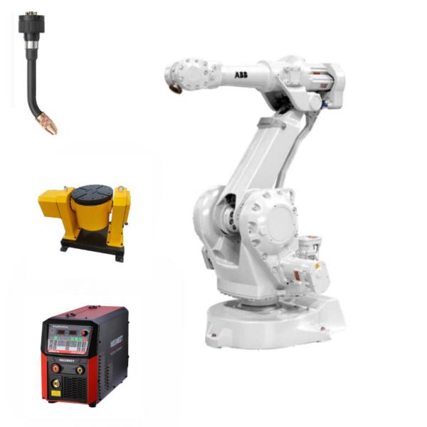Quality ABB Robotic Arm IRB 2400-10/1.55 Industrial 6 Axis Welding Robot With Megmeet wholesale