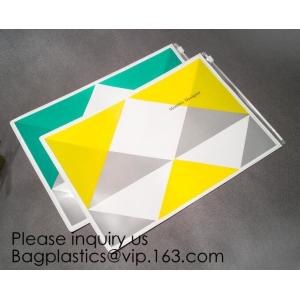 Recyclable Stand-Up Clear Plastic Cosmetic Promotion Packing Bag,Reusable Wet