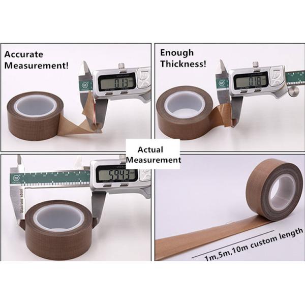 300 Degree Celsius Resistance Silicone Adhesive PTFE Tape For Vacuum Sealer