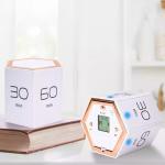 Multi Function Electrical Cube Digital Countdown Timer For Study And Kitchen
