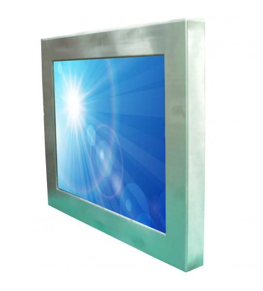 Quality 10.4" sunlight readable outdoor Rugged stainless steel full IP66/IP67 waterproof  touchscreen Panel PC computer wholesale