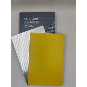 China Fire Rated ACP Sheets Solid Color 0.4mm Aluminum For Fireproof Wall Applications on sale