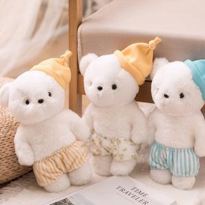 Hand Washable 100g Teddy Bear Plush Toys With Hat