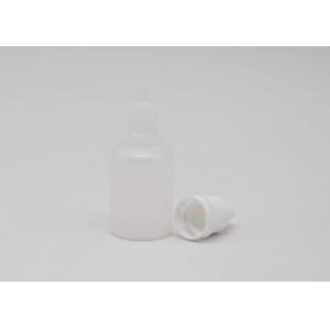 Transparent PE 15ml Plastic Refillable Eye Drop Empty Bottle