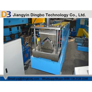 High Precision Metal Roof Ridge Cap Roll Forming Machine With 5 Ton Decoiler