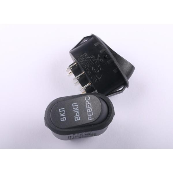 Quality High Temperature Safety Rocker Switch , 6 Pin Rocker Switch 6A 10A 16A 4A 125V 250V wholesale