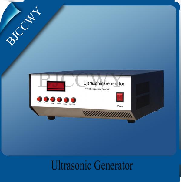 Quality Low Frequency Digital Ultrasonic Generator 20 - 40KHZ 1200W Ultrasonic Power Generator wholesale