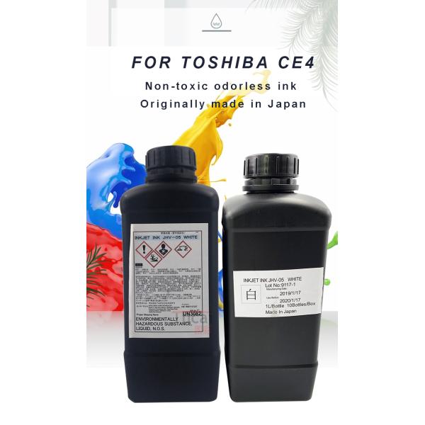 Non Toxic Odorless UV Inkjet Ink For Toshiba CE4 Printhead Uv Curable Inkjet Ink