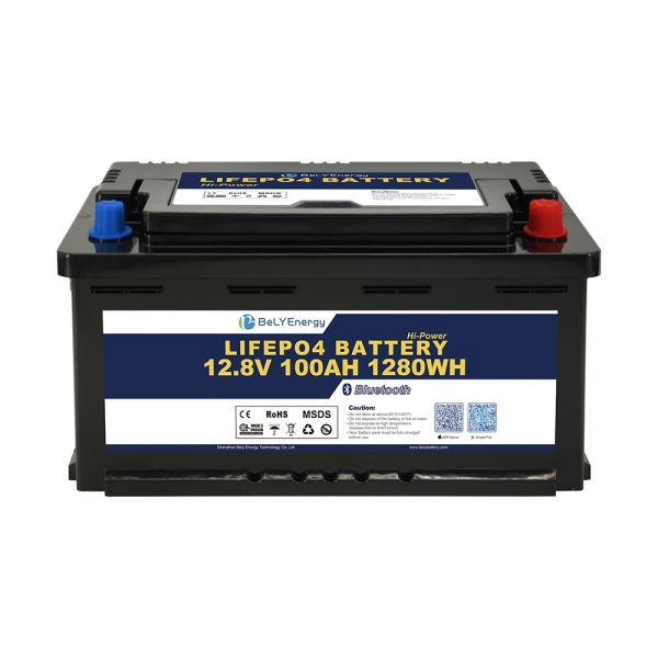 Quality Long-Lasting Lithium Ion Batteries 12V100AH for Emergency Backup Power Self Discharge ＜3% Per Month wholesale