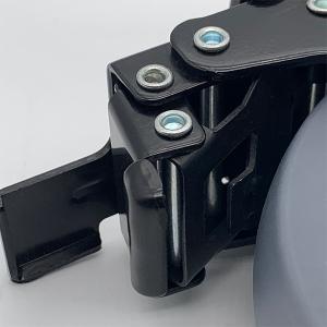 3 Inch TPR Wheels Plate Caster with Safety Dual Locks