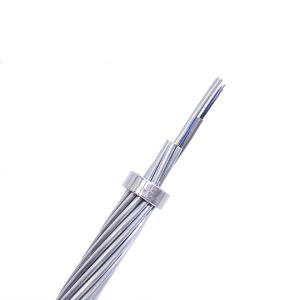 AA Layer OPGW 48 Core Fiber Optic Cable Stranded Single Mode G652 Ground Wire