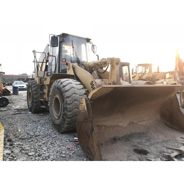 966G Used Wheel Loader A/C Cabin 253HP Engine 295L Fuel Capacity