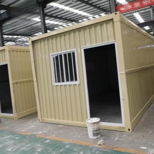 Customizable Folding Container House With EPS / Rock Wool Sandwich Panel And