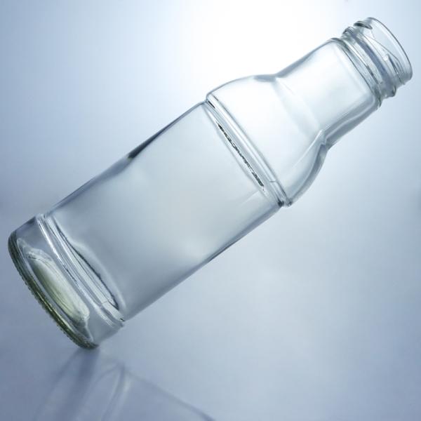 Custom Capacity Glass Bottle for Juice Milk Ketchup Salad Chili Sauce 320ml