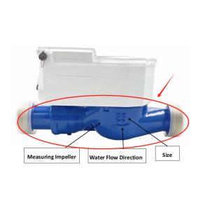 Cold Water Meter 0-40 C STS Standard Smart Water Meter with 4-M16/8-M16/8-M16/8