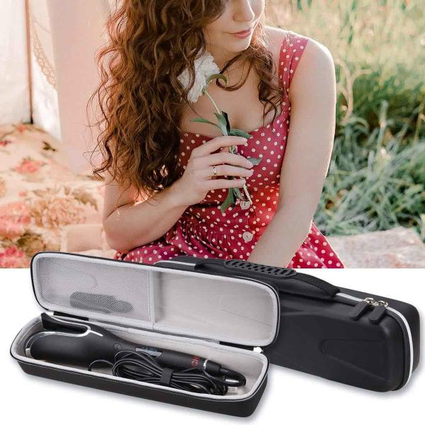 Hard EVA Curling Wand Travel Case Shape Foam Lining