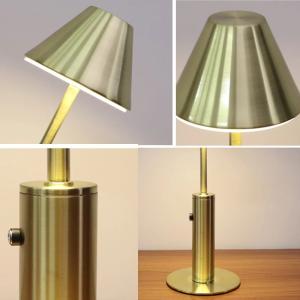 28cm Wireless Restaurant Bedside Desk Lamp JSTD 07 Touch Switch Table Lamp For