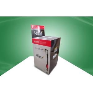 Black Recyclable Cardboard Dump Bins Glossy / Matt PP Lamination For Retail