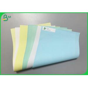 50g White blue Pink 3 Part Carbonless Paper For Making Invoice Pad
