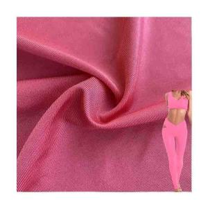 170-240gsm Four Way Stretch 55D Knitted Polyester Spandex Fabric for Yoga