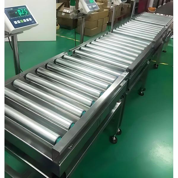 Drum Width 400 mm ESD-Safe Roller Conveyor Line For PCB Assembly with Belt Type