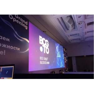 Indoor LED Wall Screen Display Reliable P4.81mm Smart Cabinet 3840 Hz Full Color