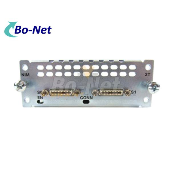 Quality NEW CISCO 4400 Series ISRs router wan NIM-2T original box with 2-Port Serial WAN Interface Card wholesale