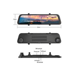 1.3GHz ADAS RAM 2GB Android8.1 Car DVR Dash Camera