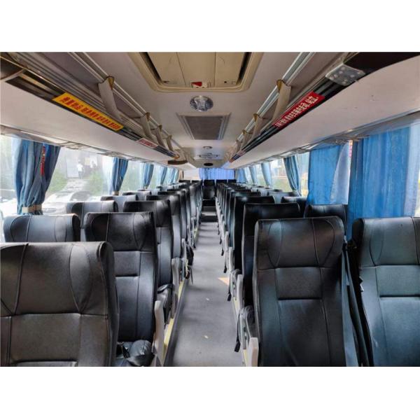 Used Kinglong Coach XMQ6125 Mini Coach Bus 51 Seats Weichai Rear Engine Bus Coach Accessories With Yutong Higer