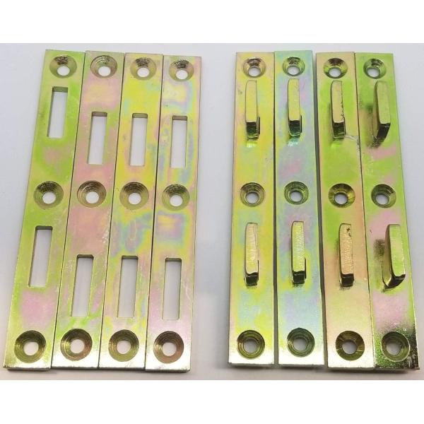 Structure Single-side Bracket Galvanized Sheet Bed Rail Fasteners Bed Rail