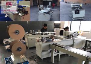Cheap Automatic loop wire closing machine and punching function PBW580 for calendar for sale