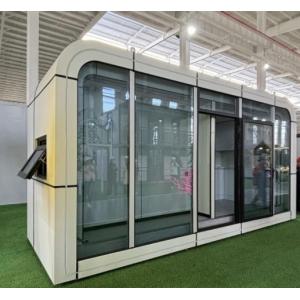 6m Apple Capsule House Cabin Container Galvanized Steel Structure