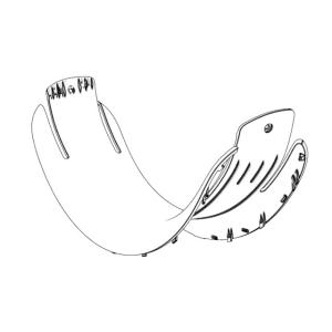 OEM / ODM POA Transparent Rear Pad (1*1) No.22729-C