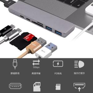 3.1 Type C Hub Dual USB-C HUBs /Card Reader Special for Notebook up to 40GB/s