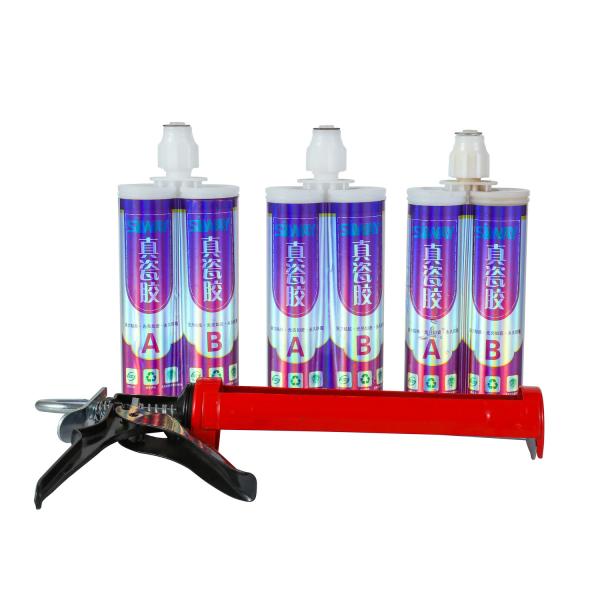 Quality 400ml Granite Silicone Sealant , Silicone Grout Caulk With Double Tube wholesale