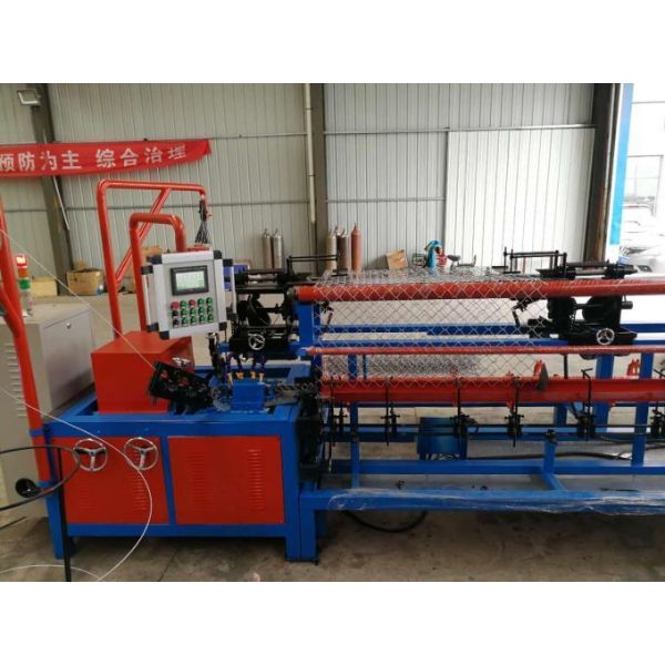 Rapid Production Crimped Wire Mesh Machine Automatic PLC Systerm Control 8.5kw