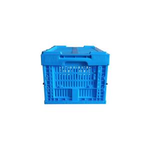 Impact - Resistance Collapsible Fruit And Vegetable Plastic Crates With Lids