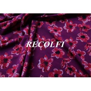 Ice Cold Spandex Nylon Repreve Swimwear Fabric Weft Knitted Digital Printed