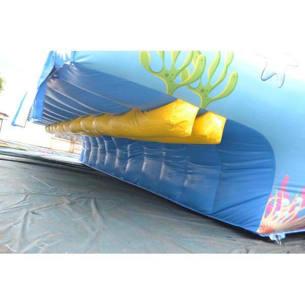 Environmentally Friendly Inflatable Play Park With Slide On Land For Toddlers
