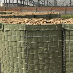 Customizable Welded Wire Mesh Safety Defensive Barriers for Emergency Flood