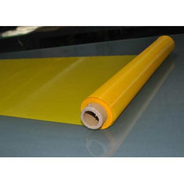 Yellow T- Shirt Screen Printing Fabric Mesh 87" , Polyester Printing Mesh High