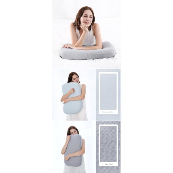 Washable Cozy Therapeutic Neck Pillow , Charcoal Bamboo Memory Foam Pillow