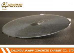 China Tungsten Carbide Disc Cutter Carbide cutting blades For cigarette filter,rubbers etc on sale