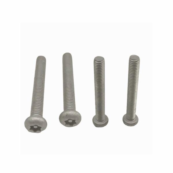 Quality M4x35 Stainless Tamper Proof Screws Machine Screws SUS316 Passivated wholesale