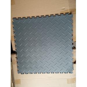 PVC diamond visible joint interlocking floor tiles