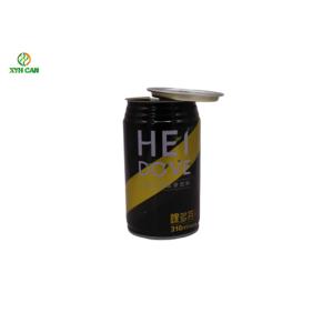 310ml Eco - Friendly Beverage Tin Can Containers Embossing Printing Standard