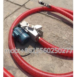 Granuliform supplies transporting and delivering auger screw feeder