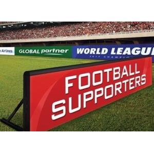 External Banner Sports Perimeter Led Display Ip65 6000 Nits For Football Field