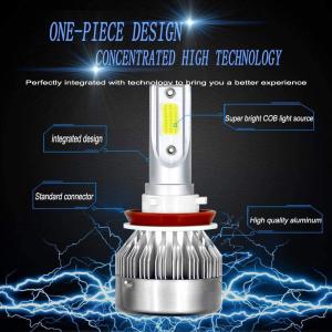 Oem C6 Led Headlight 12V White Waterproof 36W High Low Beam H1 H3 H4 H13 Bulb