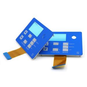 LGF Backlighting Capacitive Membrane Switches IP67 Waterproof With AL Backer